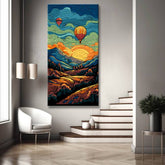 Painting by Numbers Wheat Fields in Van Gogh Style